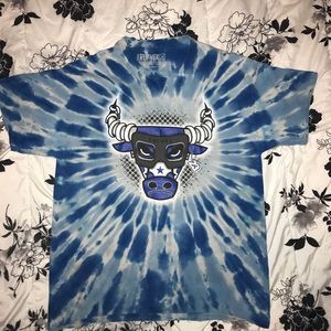 chicago bulls tie dye shirt